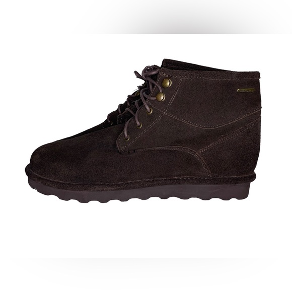 BearPaw Boots NWOT Mens Size 14 Boots Drk Brown - Picture 2 of 6